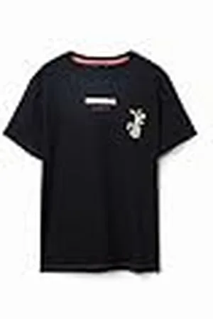 Desigual TS_Victor 2000 Black Camiseta, , S Hombres