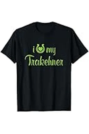 Hip Entrenador de equitación I Love My Trakehner Horse Equestrian Show Camiseta