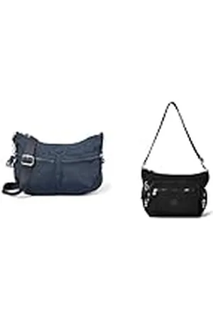 Kipling Womens Izellah - Body cruzado (12 x 33 x 23 cm), color azul GABBIE S, Bolso bandolera para Mujer, Negro (Black Noir), Talla única