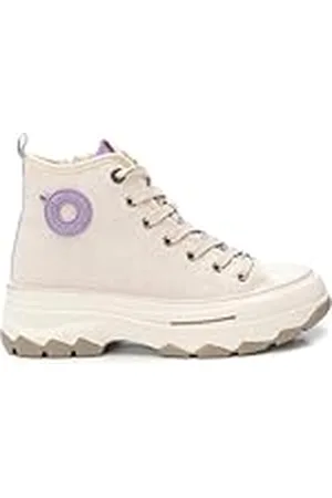 Refresh Zapatilla Mujer Beige - Calzado Cómodo y Versátil - Moda casual - Modelo 17256303 (Talla 37)