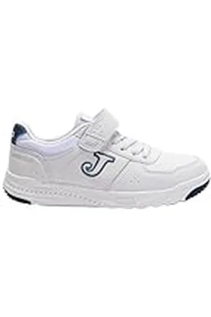 Joma W.Harvard jr 2543, Zapatillas, Blanco/Azul Marino, 22 EU