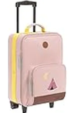 LÄSSIG LÄSSIG Adventure Maleta de viaje para niños con correas y ruedas a partir de 3 años, 46 cm, 18 L, Tipi rosa