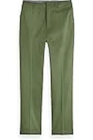 Scotch&Soda Abott – Pantalones Chinos cónicos en algodón orgánico, , 24W x 32L para Mujer