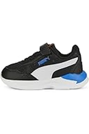 PUMA X-Ray Speed Lite AC INF, Zapatillas Unisex bebé, Black White-Rickie Orange Team Royal, 20 EU