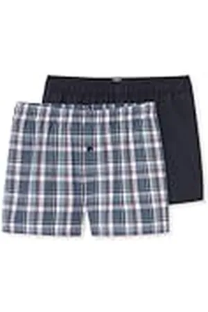 Schiesser Jungen 2 Pack Boxershorts Multipacks-Größe 140 bis 176 Bóxer, , 152 para Niños