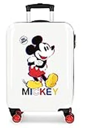 Disney Mickey 3D Maleta de Cabina 38x55x20 cms Rígida ABS Cierre de combinación Lateral 34L 2 kgs 4 Ruedas Dobles Equipaje Mano