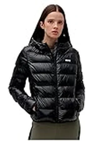 HUGO BOSS Famara-1 Chaqueta, Negro1, M para Mujer