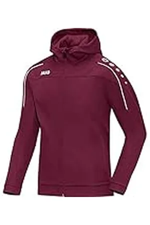 Jako Classico Maroon - Chaqueta con capucha para hombre, talla XXL