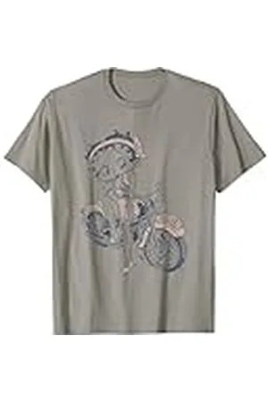 Betty Boop Bicicleta Flapper Camiseta