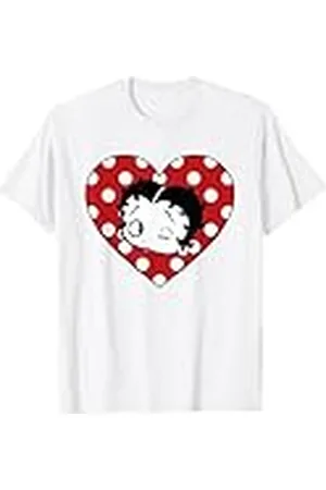 Betty Boop Corazón de lunares Camiseta