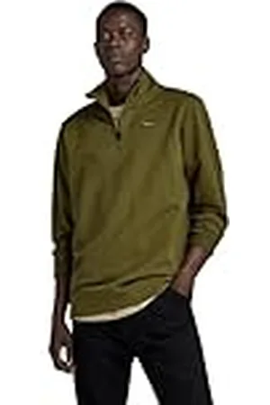 G-Star Para Hombre Camiseta Half Zip Tweeter, , L