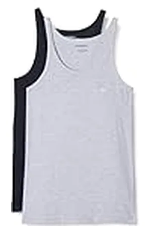 Emporio Armani 111612CC722 Camiseta Interior, Hombre, Azul/Gris (Navy Blue/Heather Gray), L