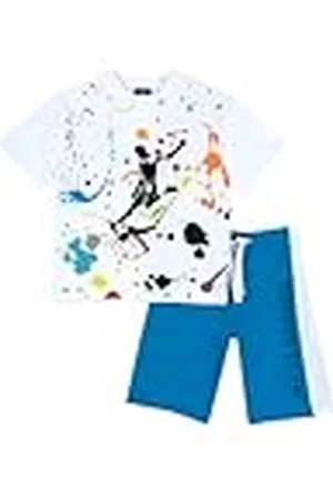 chicco Conjunto de Camiseta Y Pantalones Cortos, Chándal, Niños, , 12 años EU