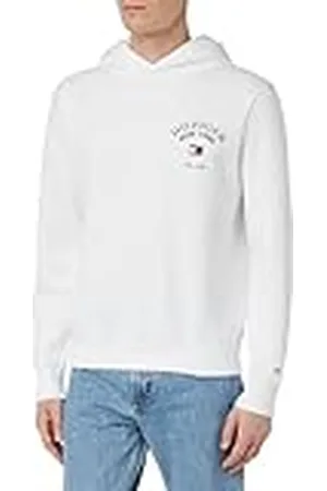 Tommy Hilfiger Arched Varsity Hoody MW0MW33641 Sudaderas con Capucha, , XS para Hombre