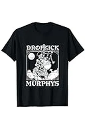 Dropkick Murphys Official Merchandise - Skeleton Piper Camiseta