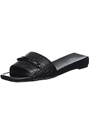 DKNY Zapatos Planos Alaina para Mujer, Black, 39 EU