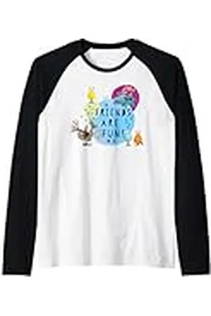 Clangers ¡Los amigos de son divertidos! Flying Froglets Retro Camiseta Manga Raglan