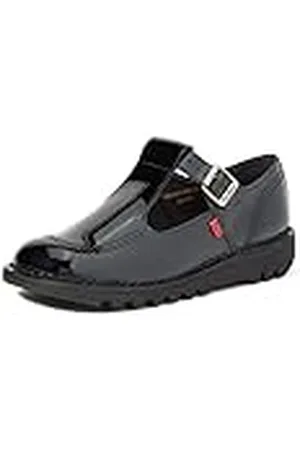 Kickers Kick Lo Aztec Mary Jane Shoes Black para mujer, 7 UK (41 EU)