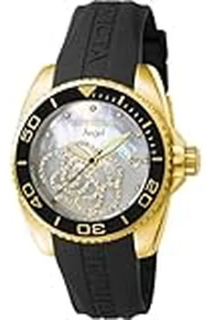 Invicta Angel, Reloj de cuarzo para mujer de acero inoxidable, 38 mm