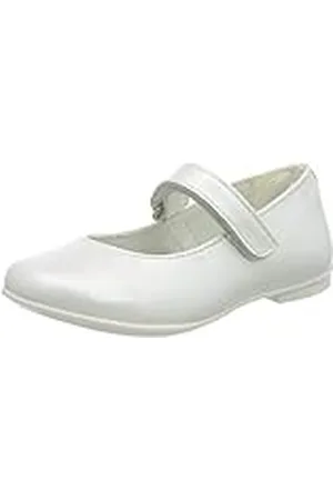 Primigi Ballerina Bambina, Mary Jane Niños, Blanco (Bianco 5437500), 31 EU
