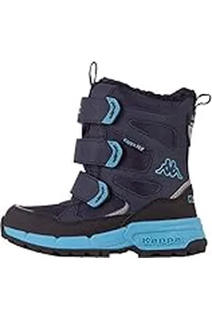 Kappa VIPOS Tex K Unisex Kids, Zapatillas para Correr de Carretera, Azul (6766 Navy/Türkis), 31 EU