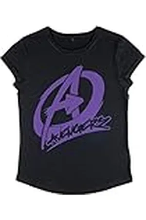 Marvel Avengers Classic Avenger Graffiti-Camiseta de Manga Larga para Mujer, , S
