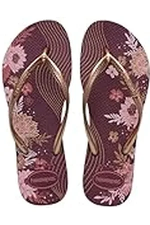 Havaianas Slim Organic, Chanclas Elegantes, Duraderas y Versátiles, con Suela Antideslizante, Mujer