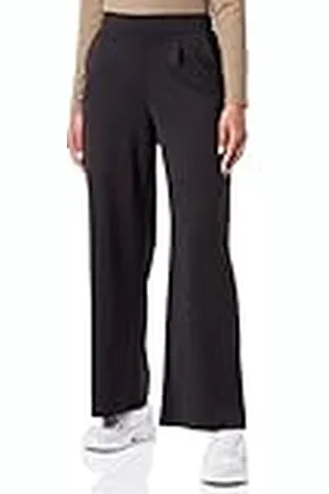 Ichi Ihkate Sus Wide Pa2 Pantalón de Vestir, Negro (194008), S para Mujer