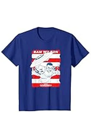 Marvel Niños Captain America Sam Wilson American Flag Camiseta