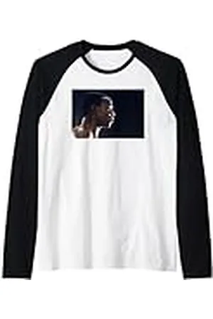 Iconic Photo Moments Chris Eubank Campeón Super Mediano British Boxer Camiseta Manga Raglan