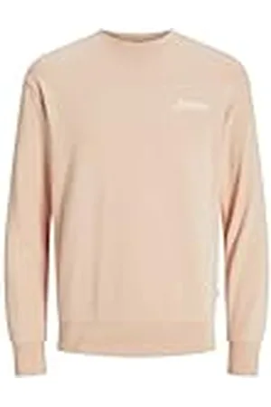 JACK & JONES Sweat Crew Neck Jjbeau-Sudadera con Cuello Redondo, , M para Hombre
