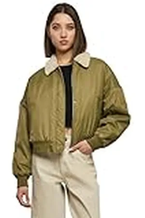 Urban classics Ladies Pilot Bomber Jacket Chaqueta, , M para Mujer