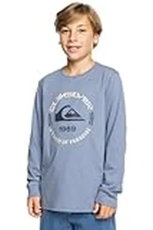 Quiksilver Circle Logo LS Youth Camiseta, , Estándar para Niños