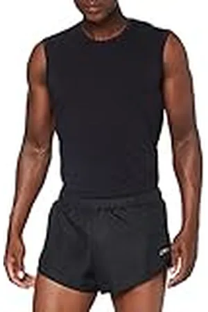 CMP Pantalones cortos de hombre con forro interno de malla, Negro, 50