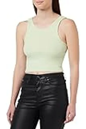 Pepe Jeans Anastasia, T-Shirt Mujer, Verde (Verde Blanqueado), XL