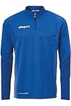 Uhlsport Score 1/4 Zip Chándal con Cremallera 1/4, Hombre, Azur/Blanco, S