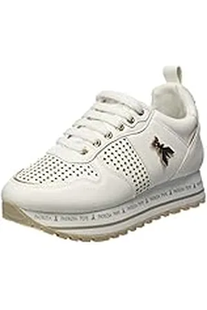 Patrizia Pepe PPJ65, Zapatillas Niñas, White, 32 EU
