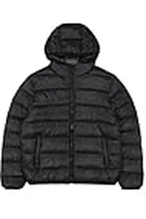 Champion Legacy Outdoor (220342) -WR Light Nylon Cirè 35gr Tonal Script Logo Hooded Chaqueta, , L para Hombre