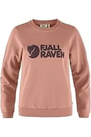Fjällräven Fjallraven 84143-300-357 Logo Sweater W Sweatshirt Mujer Dusty Rose-Port Tamaño S