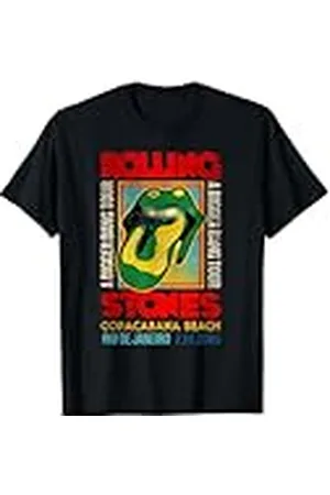 The Rolling Stones Tour oficial de A Bigger Bang Copacabana Camiseta