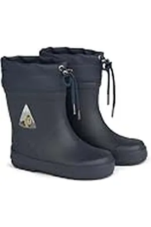 WHEAT Botas de Goma térmicas para niños, Monocolor, Tallas Junior, Unisex, 100% Caucho Natural, Zapatos para Lluvia, , 24 EU