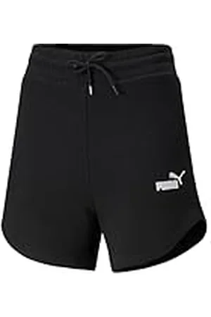 PUMA ESS 5" " High Waist Shorts TR Pantalón Corto, Mujer, Black, XS