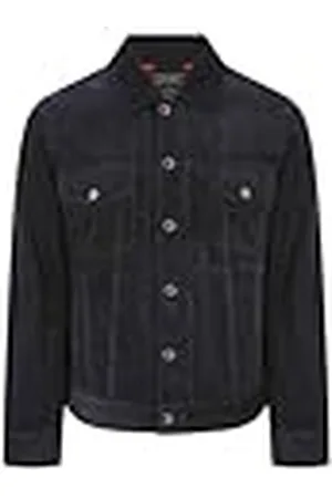 Merc London Wye Chaqueta, Azul Marino, M para Hombre
