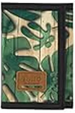 TOTTO Cartera Juvenil, Modelo Tojal, con Sistema de Bloqueo RFID, con Monedero y 4 Tarjeteros, Tamaño Compacto de 9 x 2.2 cm, Cierre de Solapa, Versátil y Resistente, Estampado