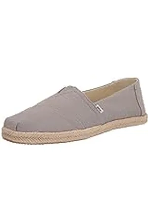TOMS Alpargata Rope Classic, Mocasín Plano Mujer, Medium Grey, 38.5 EU