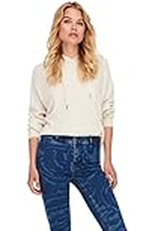 ONLY Onlnew Tessa LS Hood Detail Pul Noos Knt Sudadera con Capucha, , S para Mujer