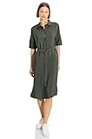CECIL B144019 Vestido Midi de Muselina, , L para Mujer