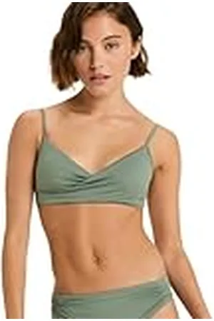 Roxy Traje de Dos Piezas Top Beach Classics Wrap Bra Mujer Verde XS