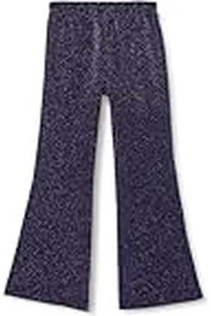 Koton Flare Trousers Glitter Elastic Waistband, Calzoncillos niñas,