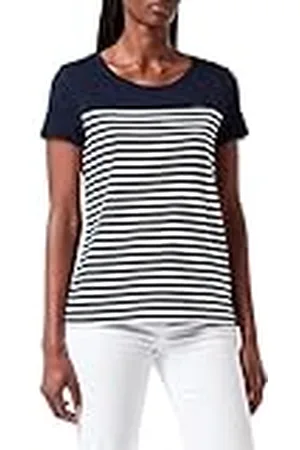 TOM TAILOR Señoras Camiseta de rayas 1030477, , L